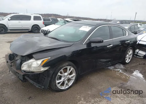 2014 Nissan Maxima 3.5 S/3.5 Sv z USA, uszkodzony, nr VIN 1N4AA5AP1ET478966